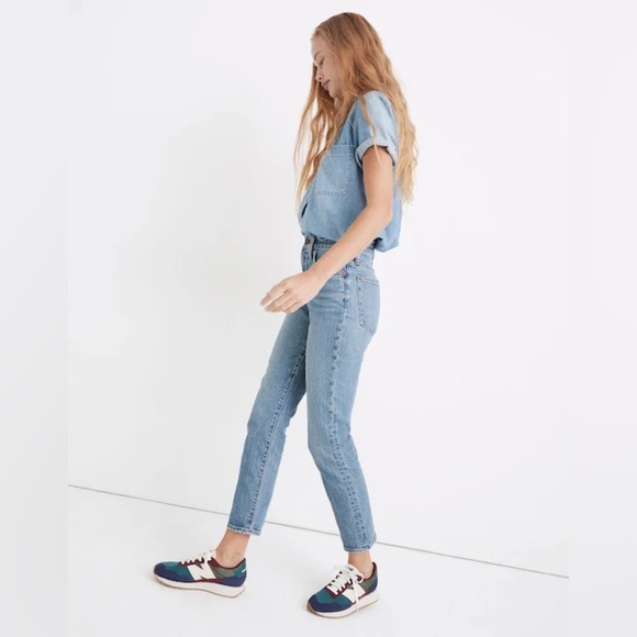 Madewell The Perfect Vintage Jean in Banner Wash Skinny Ankle Pants Size 24 - Picture 8 of 11